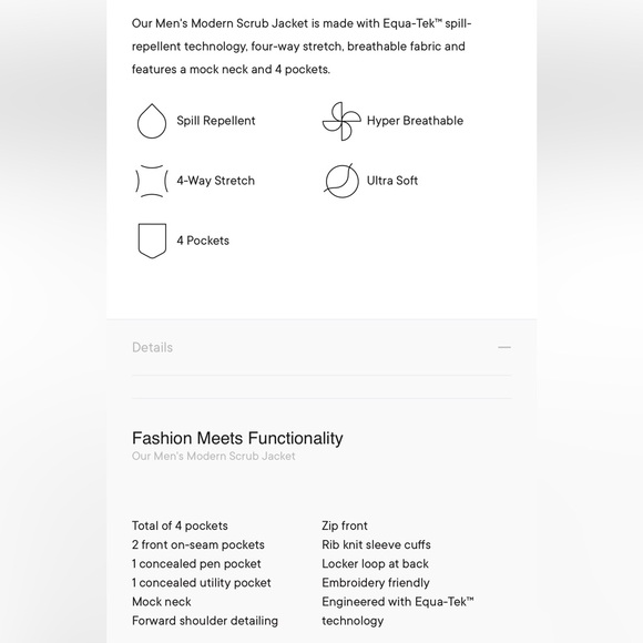 MANDALA ⭐️ scrub jacket - Picture 4 of 8